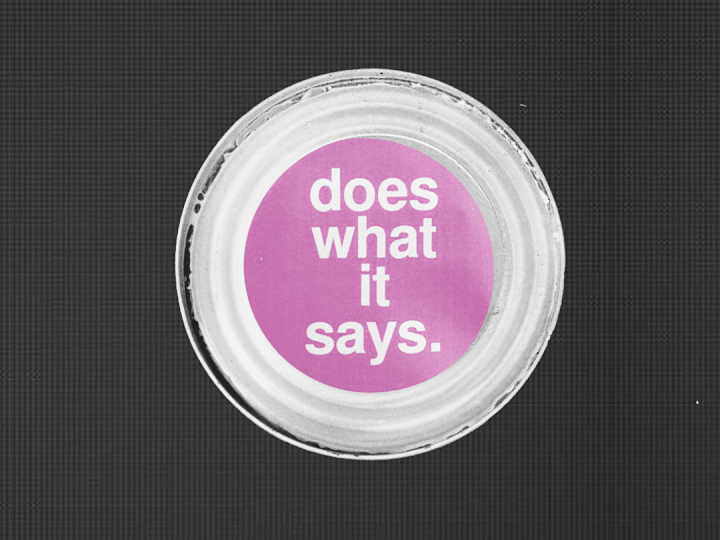 Cover image for DOES WHAT IT SAYS...