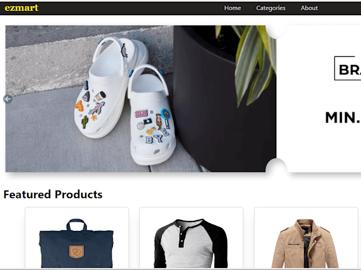Cover image for EZMART - An Ecommerce App