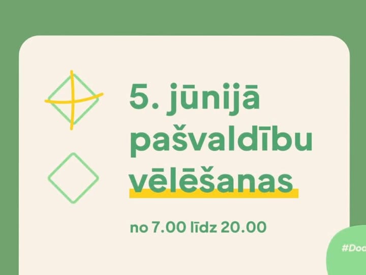 Cover image for Informative Videos for Latvia's 2021 Municipal Elections