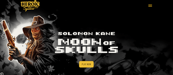 Cover image for Solomon Kane - Website Update