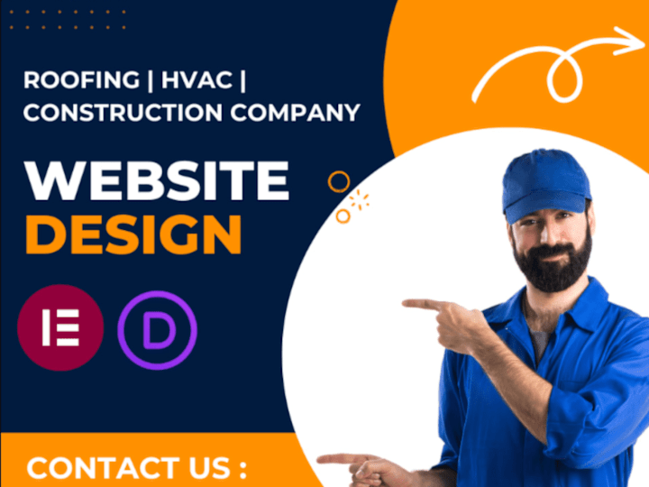 Cover image for I will design a construction, E-commerce and Landscaping website