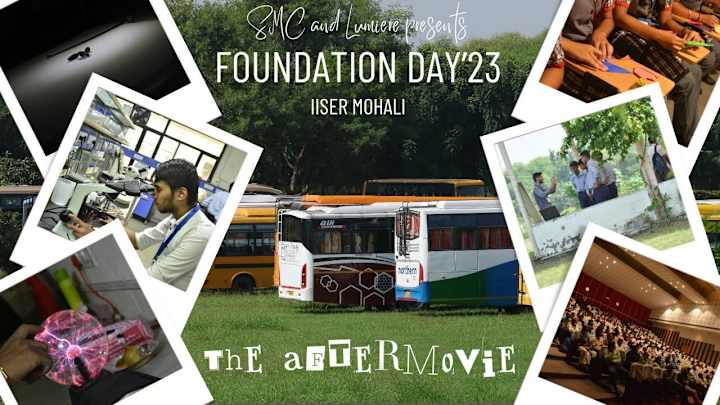 Cover image for The Aftermovie || 17th  Foundation Day IISER Mohali 2023 - YouT…