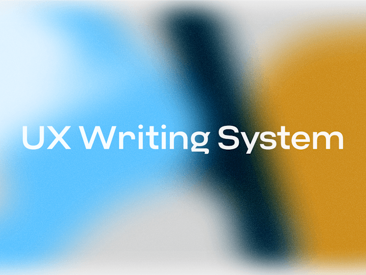 Cover image for 2022 UX Writing Project