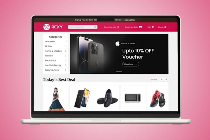 Cover image for E-commerce Website Design