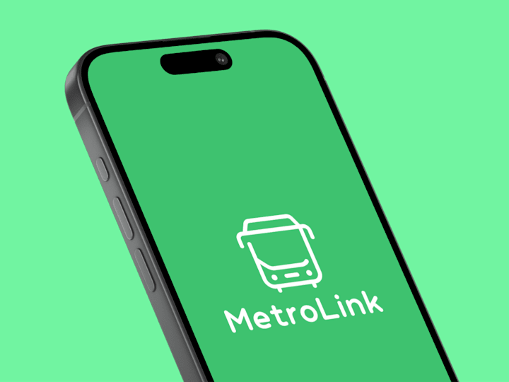 Cover image for Metrolink Bus app case study on Behance