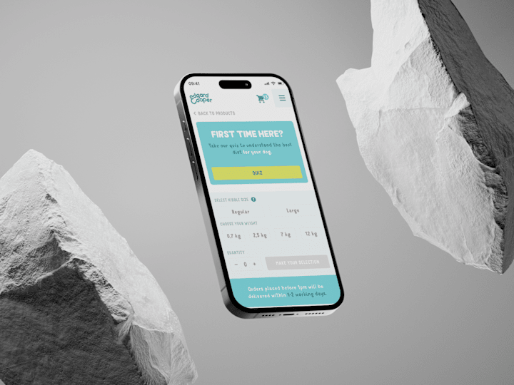 Cover image for UX focused e-commerce web