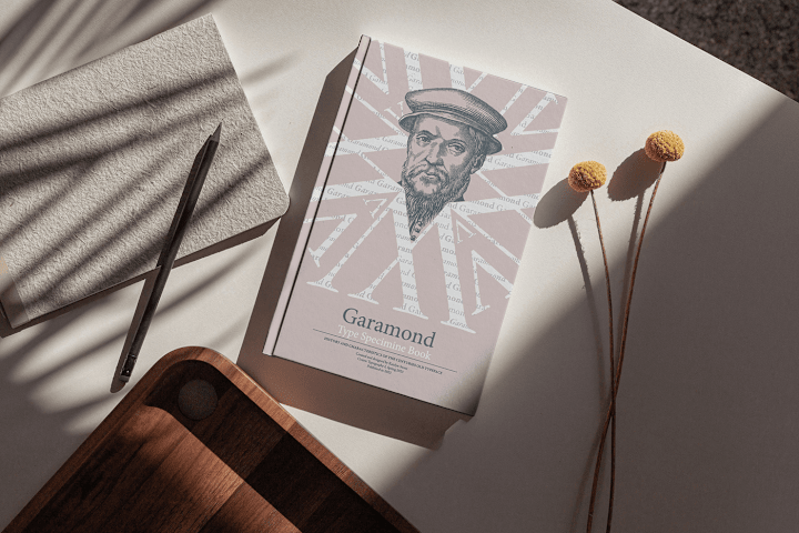 Cover image for Garamond - Type Specimen Booklet on Behance