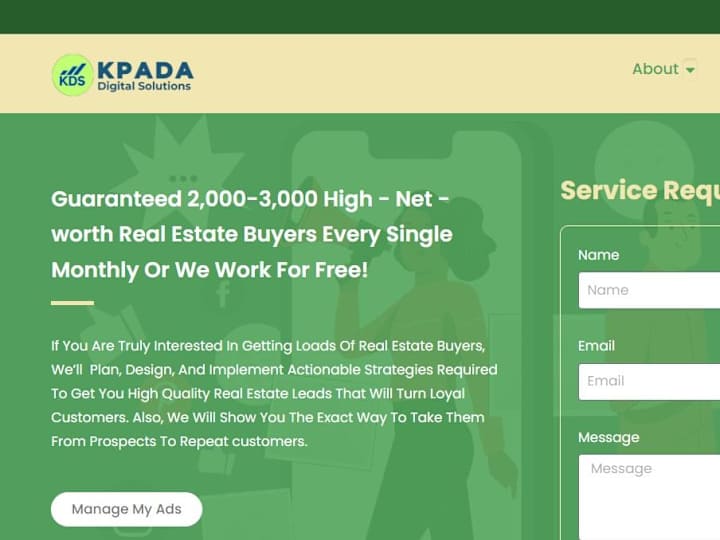 Cover image for Website Revamp - Kpada Digital Solutions