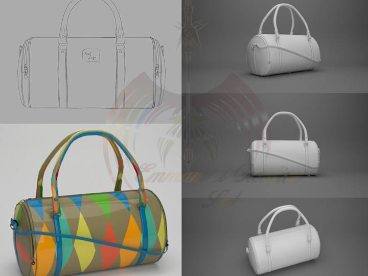 Cover image for i will design 3d shoe and 3d bag for your nft and game project