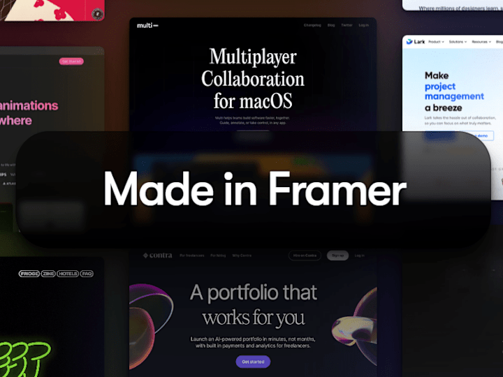 Cover image for Framer Website