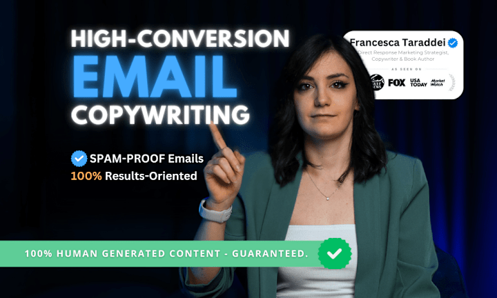 Cover image for Email Marketing Copywriting for Email Campaigns & Newsletters