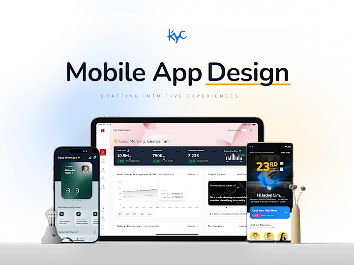 Cover image for Mobile App UX/UI Design