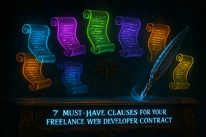 Cover image for 7 Must-Have Clauses for Your Freelance Web Developer Contract