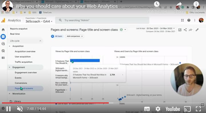 Cover image for 📽 New Video: Why you should care about your Web Analytics