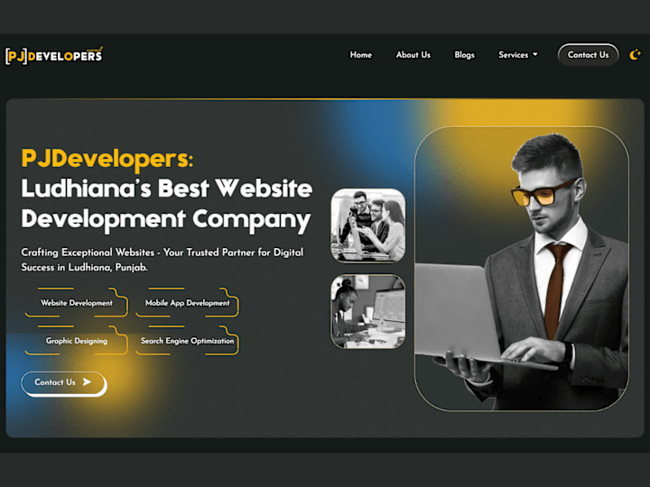 Cover image for Best Website Development Company in Ludhiana | PJDevelopers