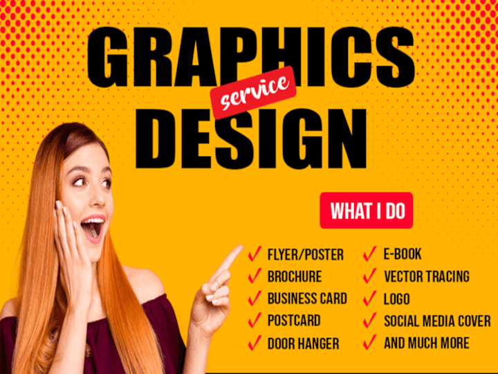 Cover image for I will do any graphic design work for you