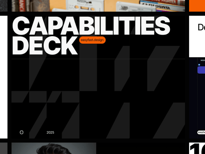 Cover image for Capabilities Deck