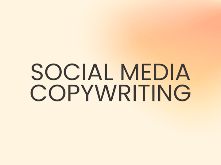 Cover image for Copywriting for Social Media