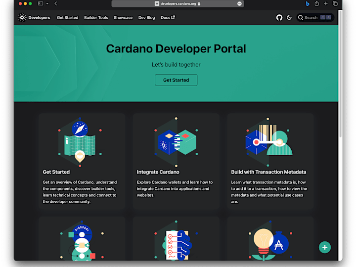 Cover image for Cardano Developer Portal