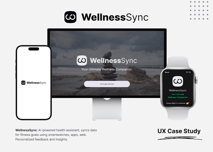 Cover image for WellnessSync (Mobile, Smartwatch & TV App)