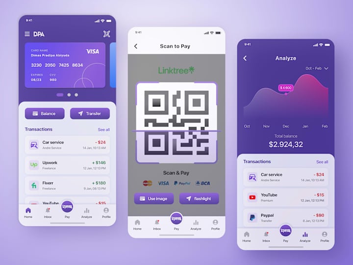 Cover image for DPA - Banking App Concept