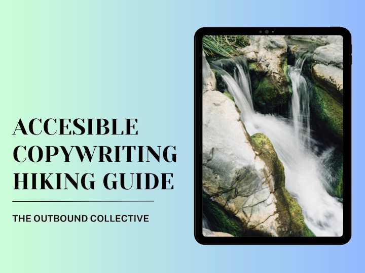 Cover image for Accessible Copywriting for The Outbound Collective