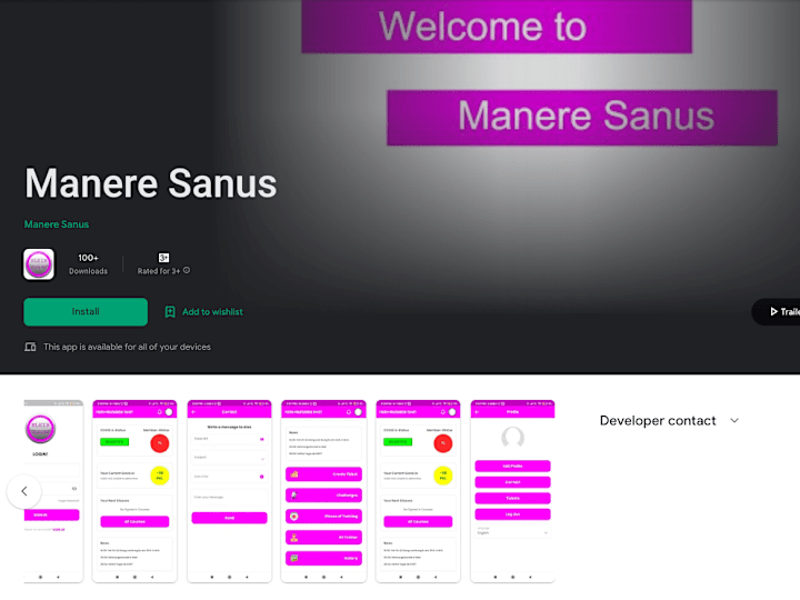 Cover image for Manere Sanus - Apps on Google Play