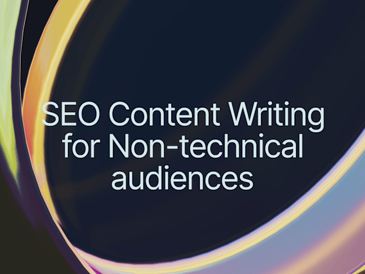 Cover image for I will write original—and human— SEO content that converts