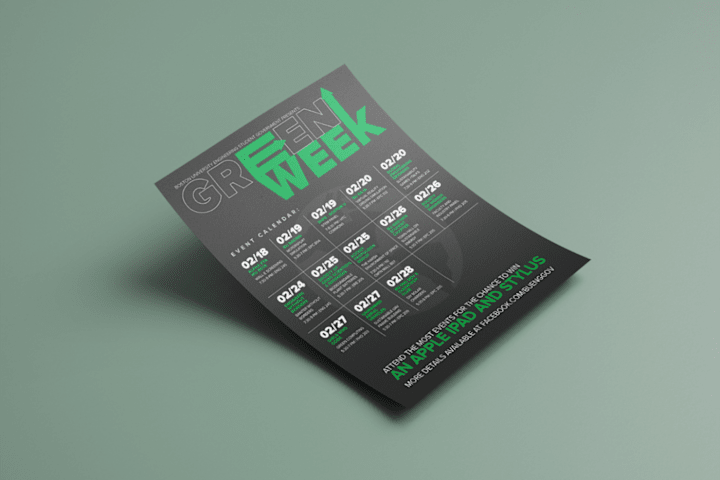 Cover image for BU Engineering Student Government: Green-Week 2020