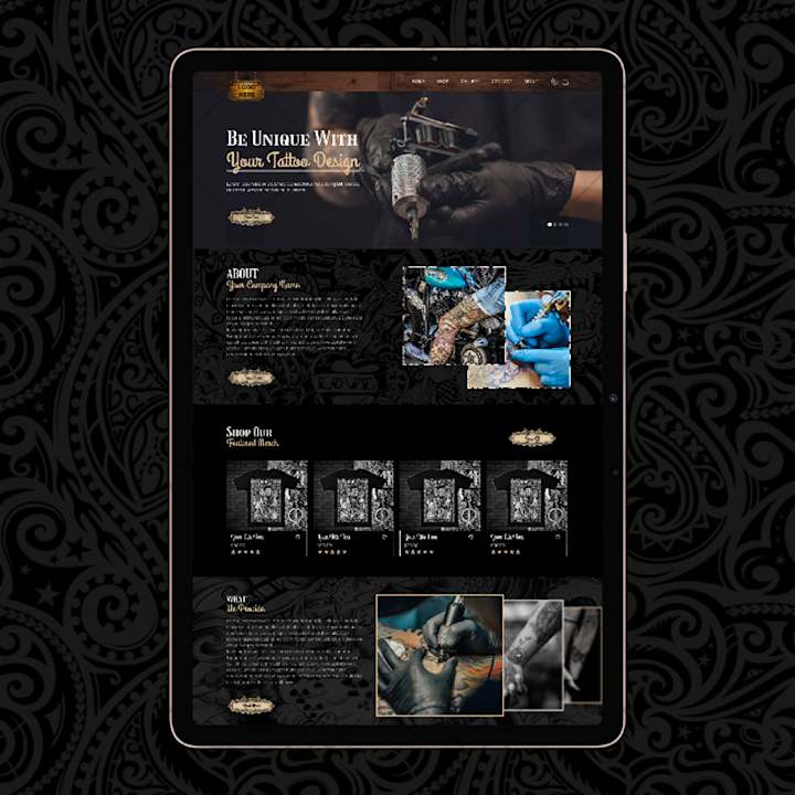 Cover image for Elevate Your Tattoo Journey with Exquisite UI Design"