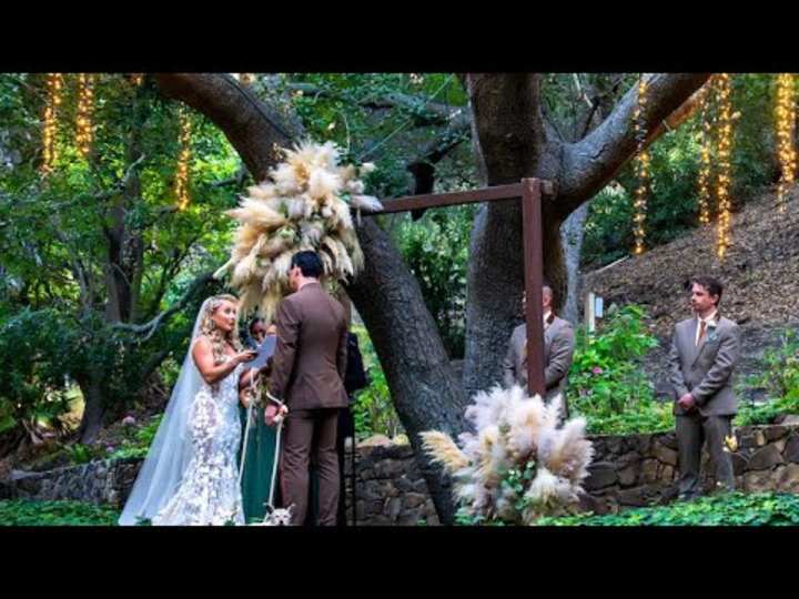 Cover image for Beautiful Outdoor Wedding in Malibu - Calamigos Ranch, Music - …