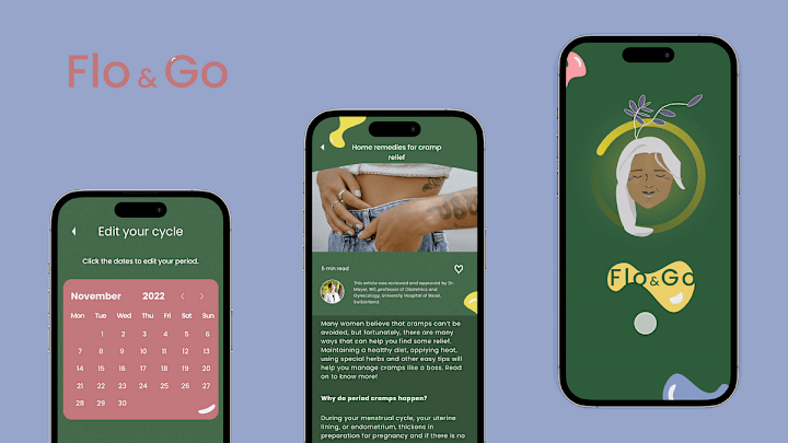 Cover image for Period tracking app Flo&Go