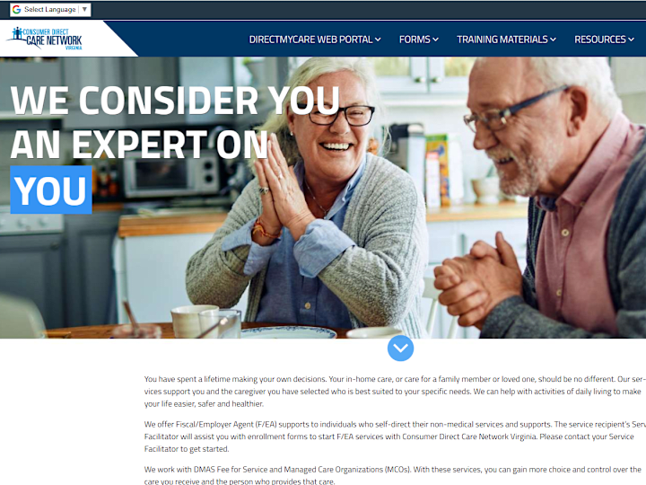 Cover image for WordPress Development for Consumer Direct Care Network