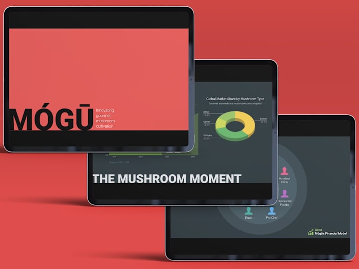 Cover image for Mógū – Gourmet & Medicinal Mushrooms Startup