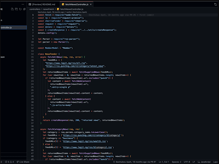 Cover image for News Aggregator API
