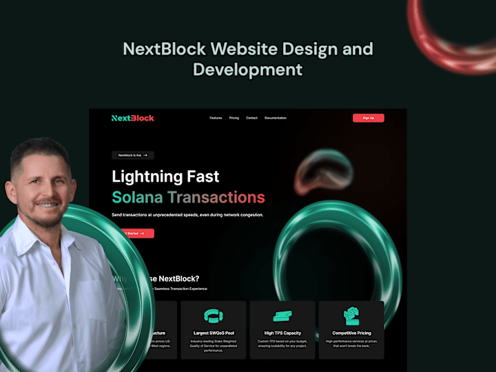 Cover image for NextBlock UI/UX Design and Web Development
