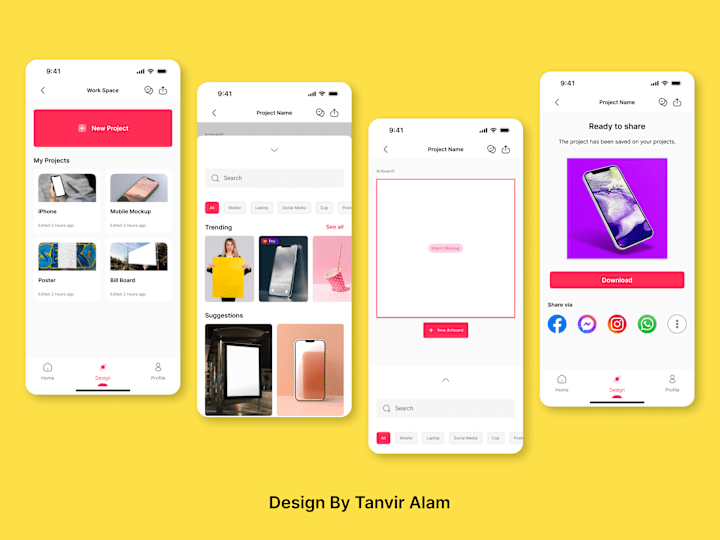 Cover image for I will design mobile app UI UX in Figma