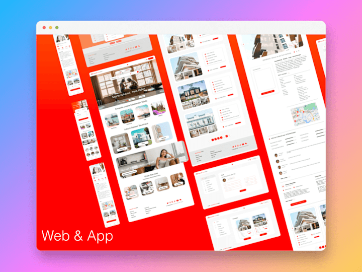 Cover image for Real Estate Web & App Design