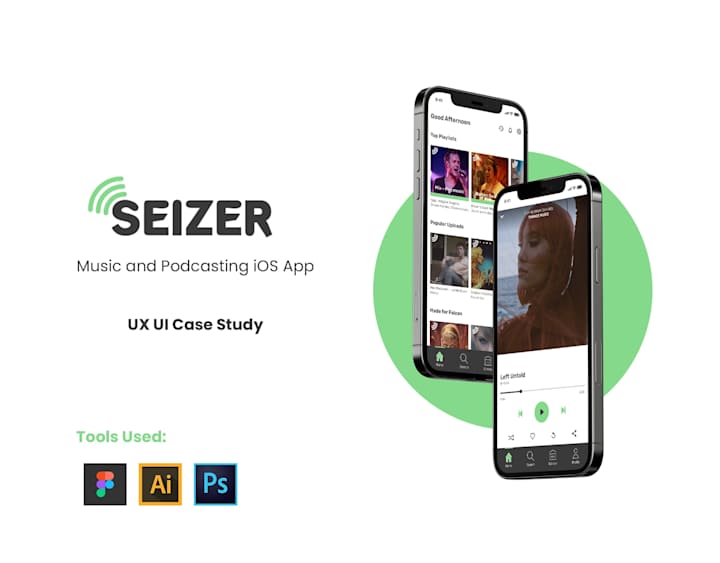 Cover image for iOS Mobile App UX/UI Design SEIZER