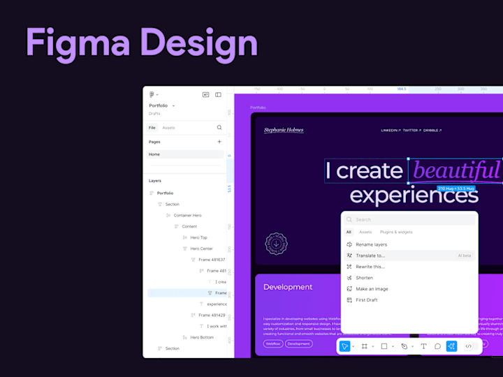 Cover image for Website Design - Figma