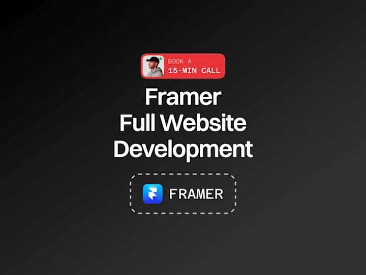 Cover image for Framer Full Website Development