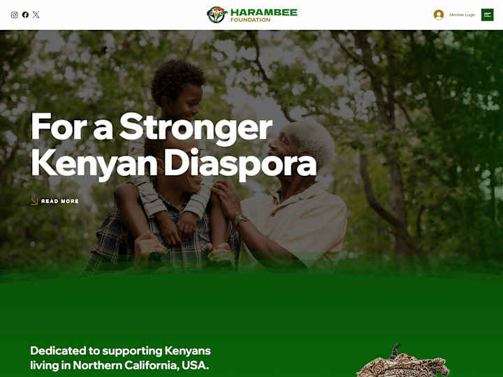 Cover image for Harambee Foundation: Empowering the Kenyan Diaspora