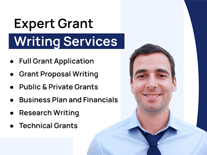 Cover image for Professional Grant Writer: Funding Solutions