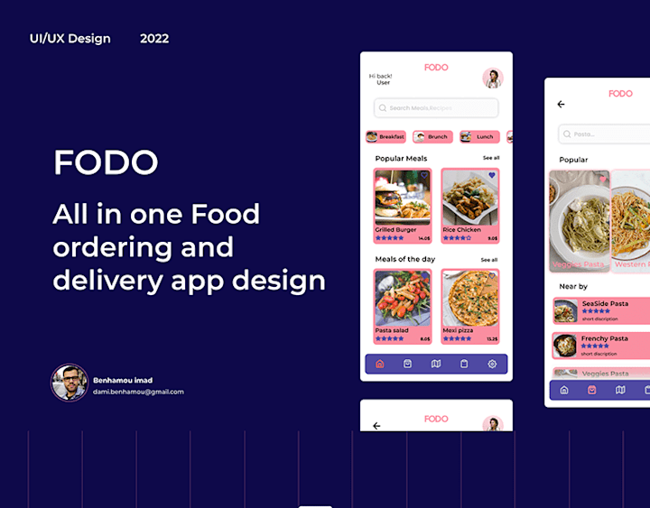 Cover image for Food App Design 