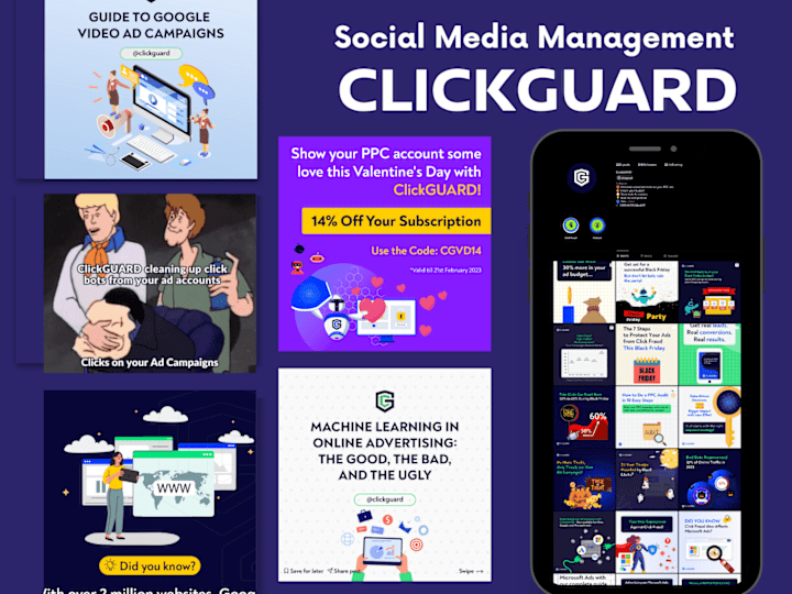 Cover image for ClickGuard - SMM + Content Creation + Copywriting