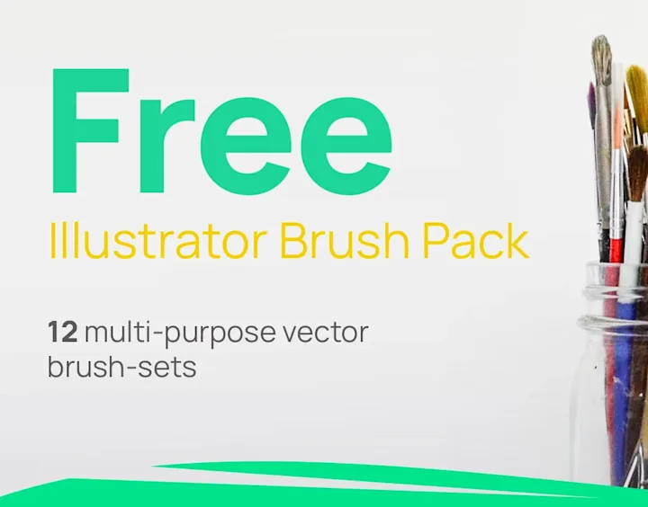 Cover image for Free Illustrator Vector Brushes