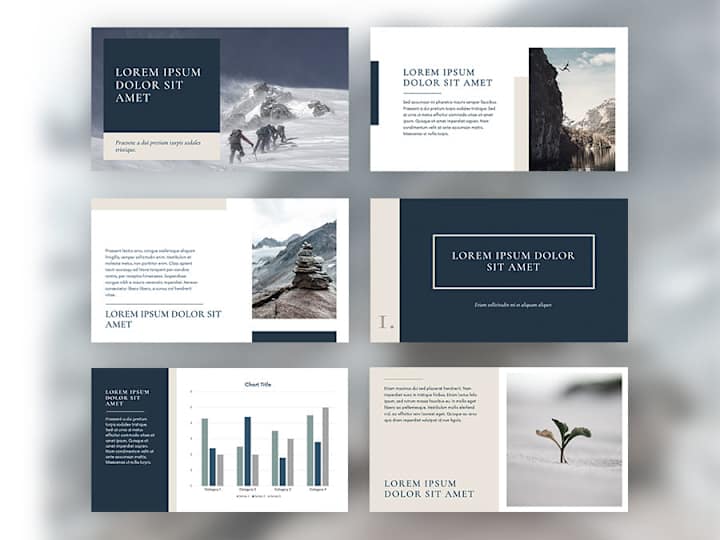 Cover image for Lii Capital Presentation Templates