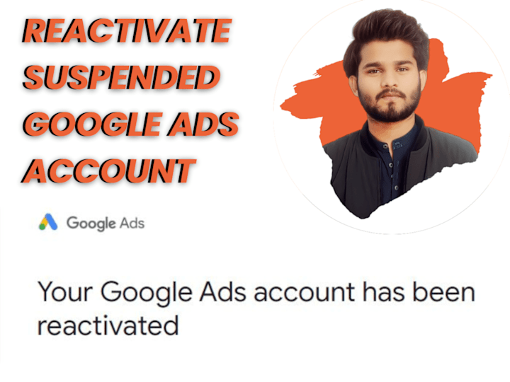 Cover image for I will Reactivate Your Suspended Google Ads Account