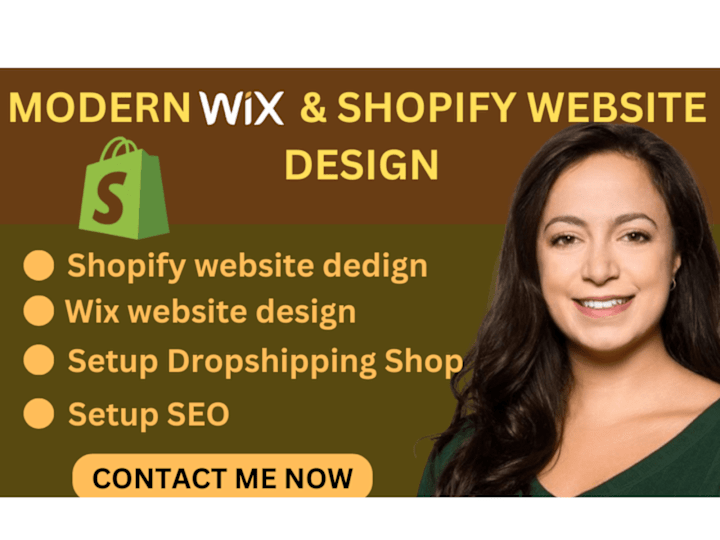 Cover image for i will build and design your shopify and wix website and Ads