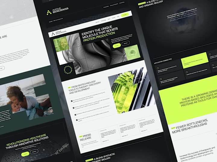 Cover image for Avenue Biosciences - Identity, web design & Webflow